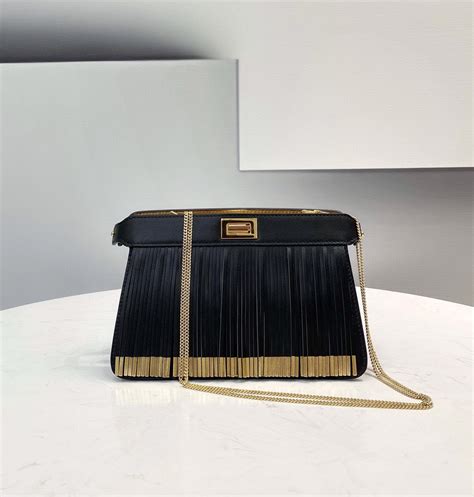 pochette fendi piccola|fendi peekaboo clutch.